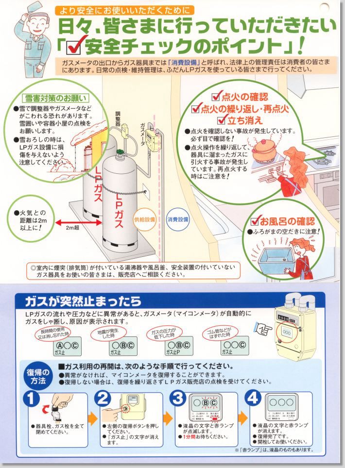 家庭用LPガス保安ガイド2